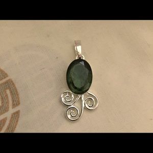6/$25-Fashion Jewelry- Gemstone Pendant